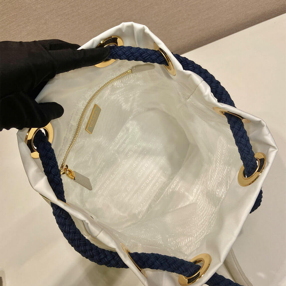 Pra*a Mariner Re-Nylon small bucket bag(HIGH-END GRADE)