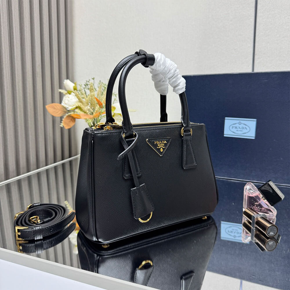 Small Pra*a Galleria Saffiano leather bag