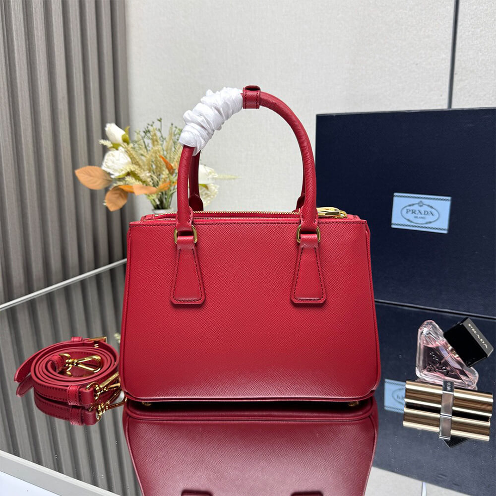 Small Pra*a Galleria Saffiano leather bag
