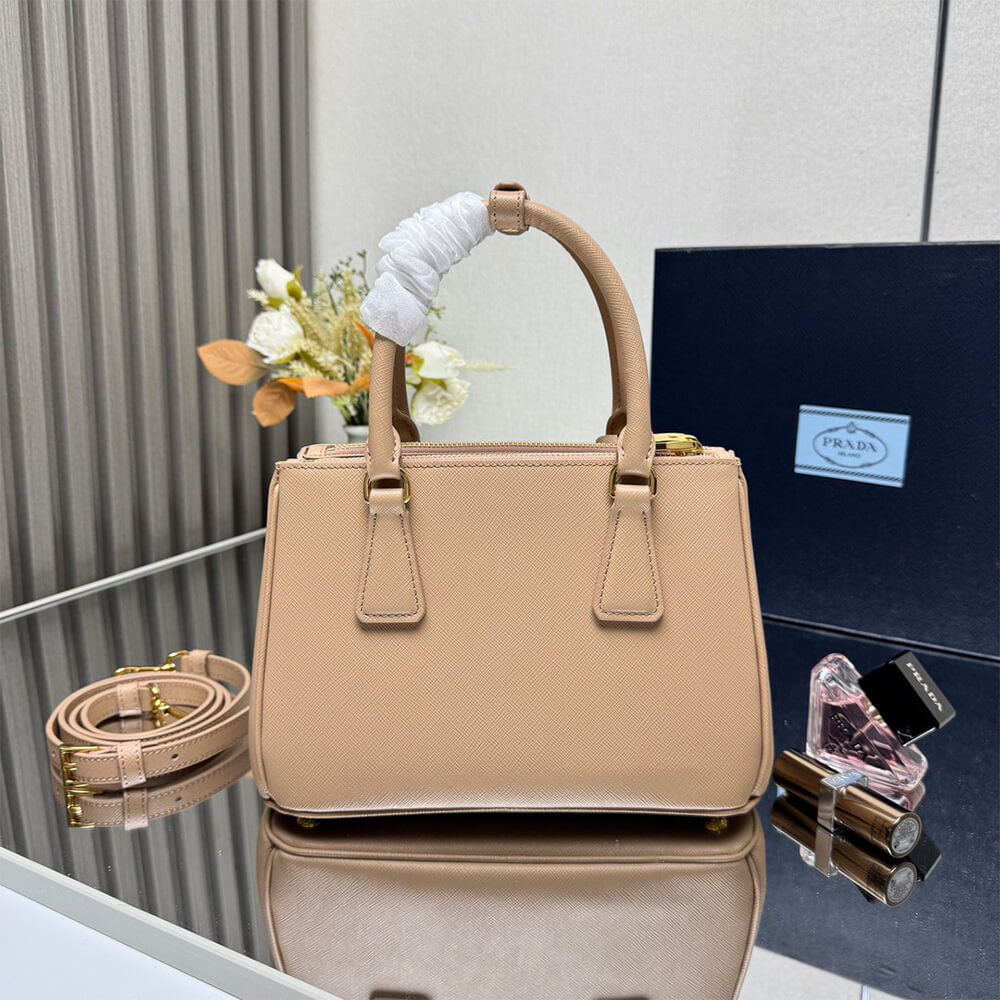 Small Pra*a Galleria Saffiano leather bag