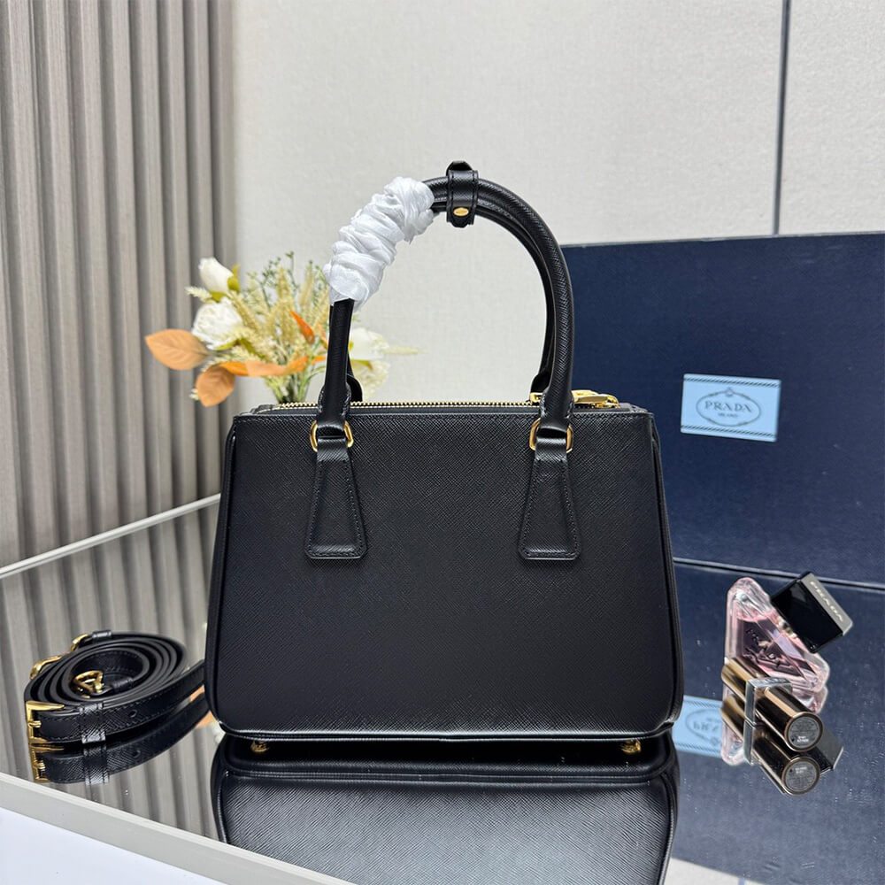 Small Pra*a Galleria Saffiano leather bag