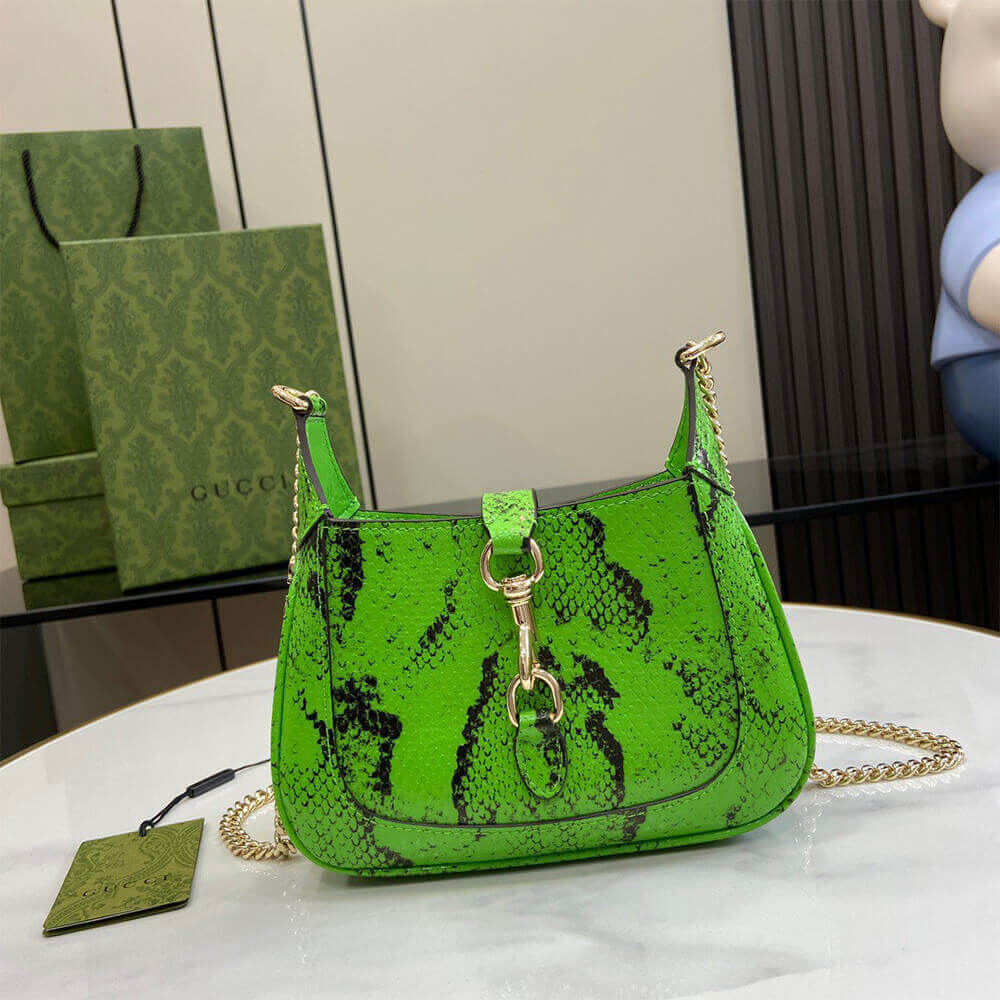 Gvc*1 Jackie Notte python mini bag(HIGH-END GRADE)
