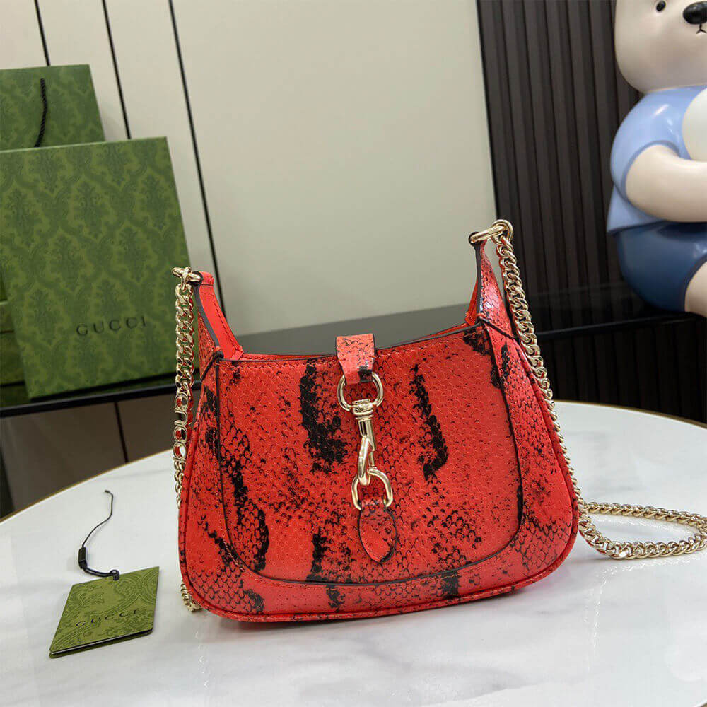 Gvc*1 Jackie Notte python mini bag(HIGH-END GRADE)