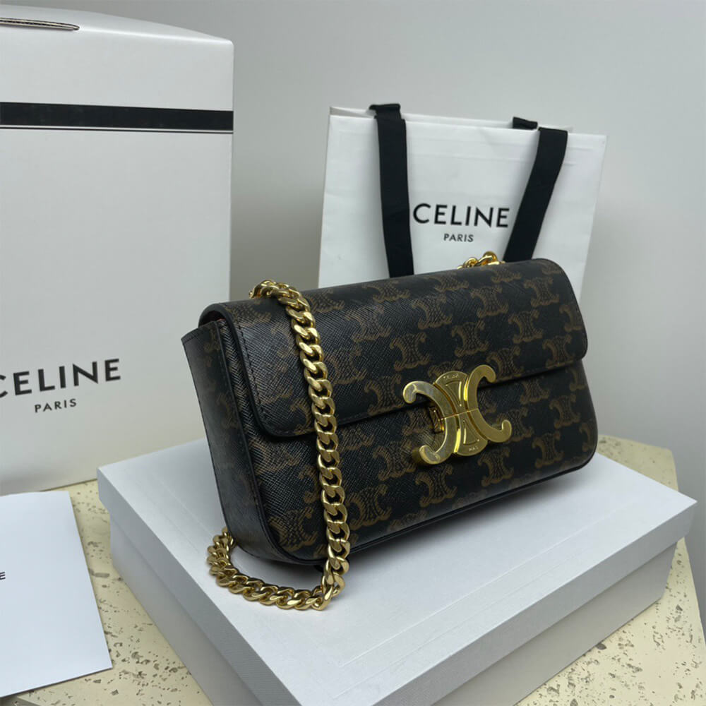 Ce1i*e CHAIN SHOULDER BAG CLAUDE (HIGH-END GRADE）