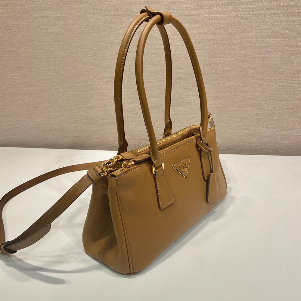 Medium Pra*a Galleria leather bag(HIGH-END GRADE)