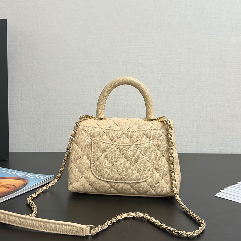 Ch**el MINI COCO Handle Bag(HIGH-END GRADE)