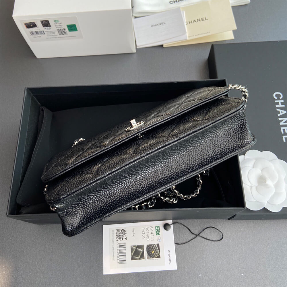 Ch**el Classic Wallet On Chain(high-end grade)