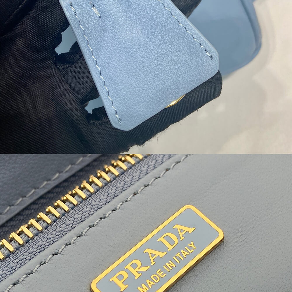 Medium Pra*a Galleria leather bag(HIGH-END GRADE)