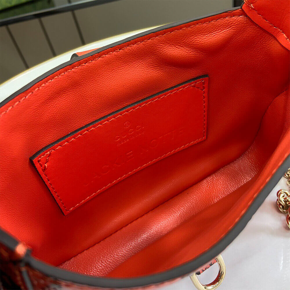 Gvc*1 Jackie Notte python mini bag(HIGH-END GRADE)