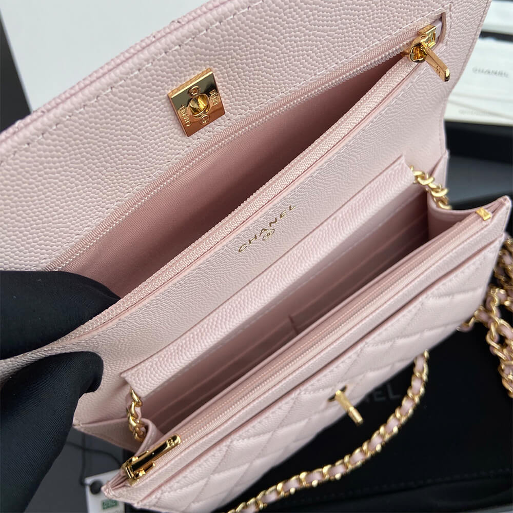 Ch**el Classic Wallet On Chain(high-end grade)