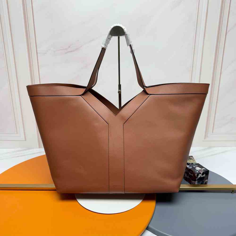 Y51 Y TOTE IN LEATHER(HIGH-END GRADE)