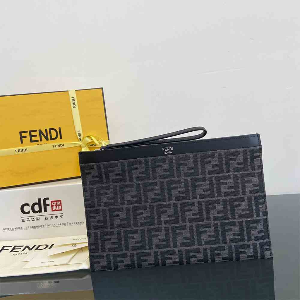 FF Jacquard Flat Pouch Medium