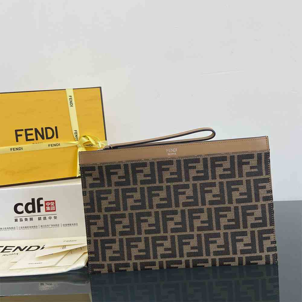 FF Jacquard Flat Pouch Medium