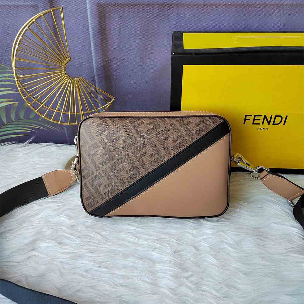 F**di Diagonal Camera Case