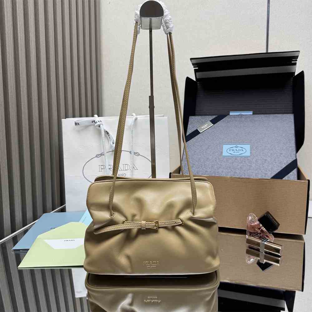 Small Pra*a Dada nappa leather bag