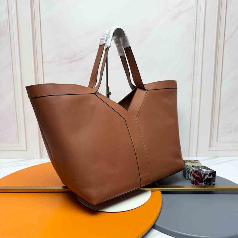 Y51 Y TOTE IN LEATHER(HIGH-END GRADE)