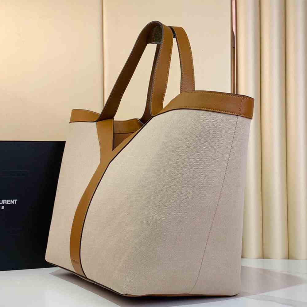 Y51 Y TOTE IN CANVAS AND LEATHER(HIGH-END GRADE)