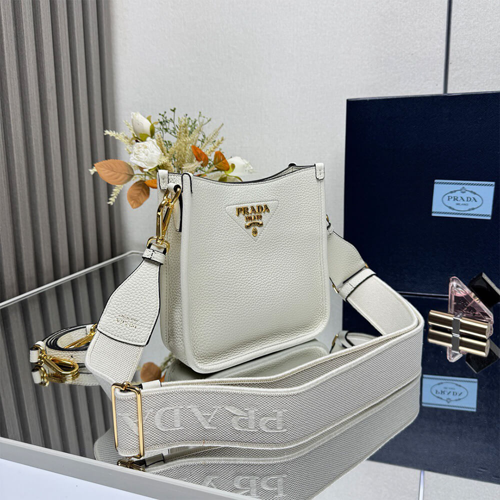 Pra*a Leather mini shoulder bag(HIGH-END GRADE)