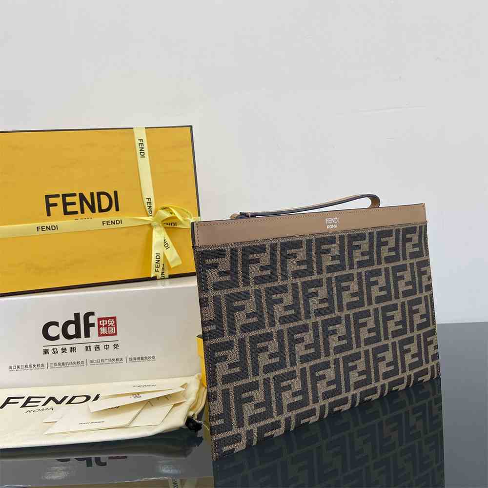 FF Jacquard Flat Pouch Medium