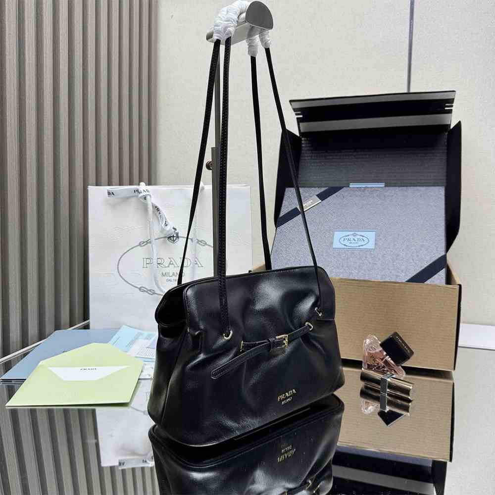 Small Pra*a Dada nappa leather bag