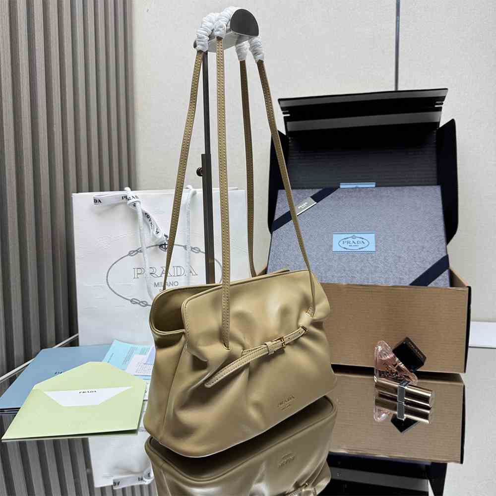 Small Pra*a Dada nappa leather bag