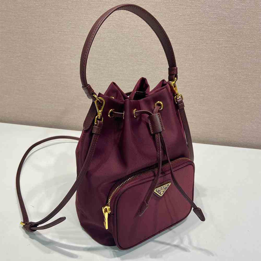 Pra*a Duet Re-Nylon bucket bag