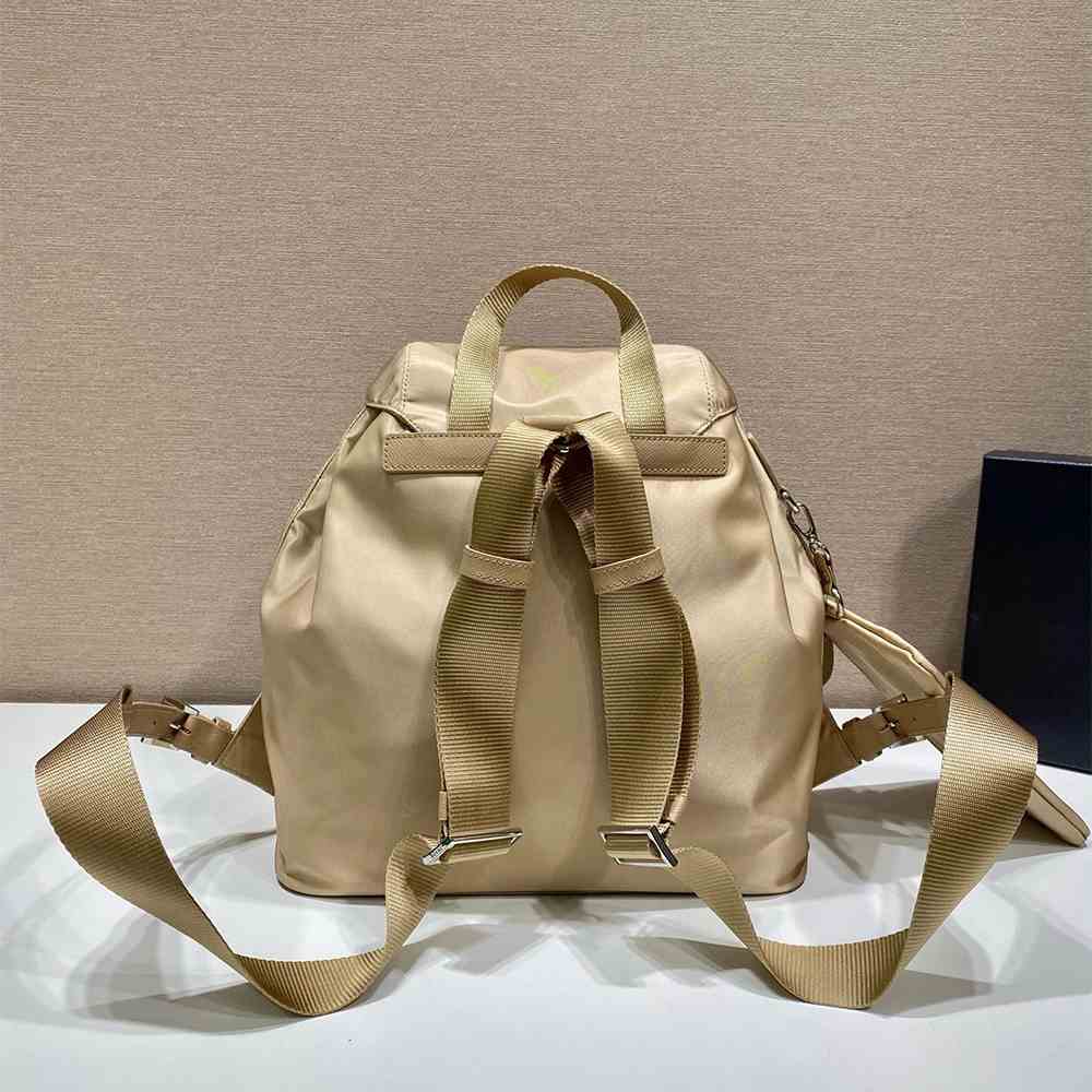Pra*a Re-Nylon medium backpack with pouch