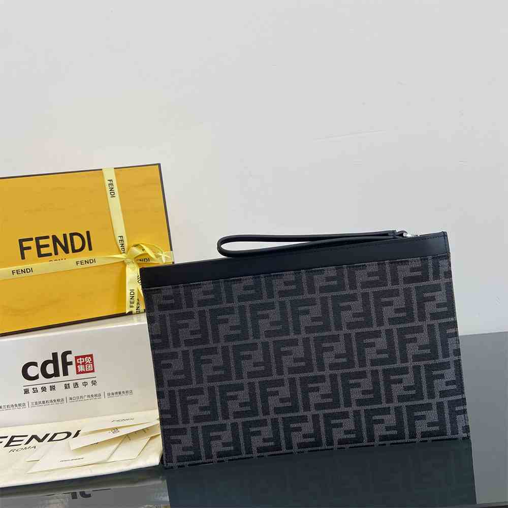 FF Jacquard Flat Pouch Medium