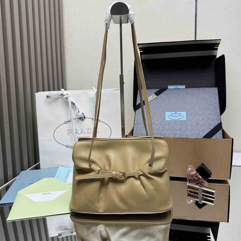 Small Pra*a Dada nappa leather bag
