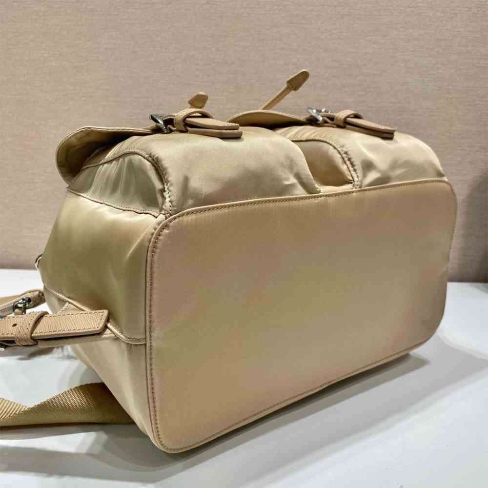 Pra*a Re-Nylon medium backpack with pouch