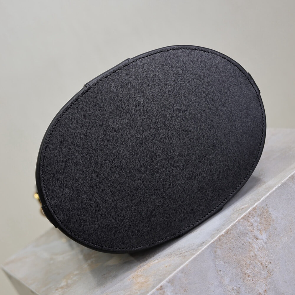 Y51 Y top-handle bucket in leather(HIGH-END GRADE)