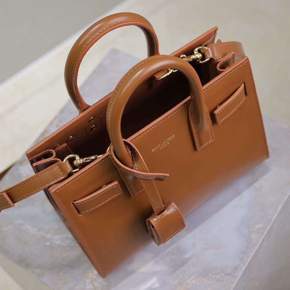 Y51 SAC DE JOUR IN SMOOTH LEATHER – NANO(HIGH-END GRADE)
