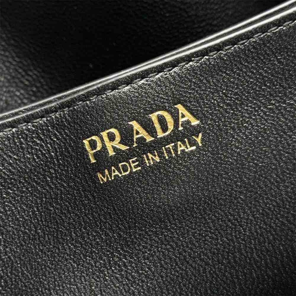 Small Pra*a Dada nappa leather bag