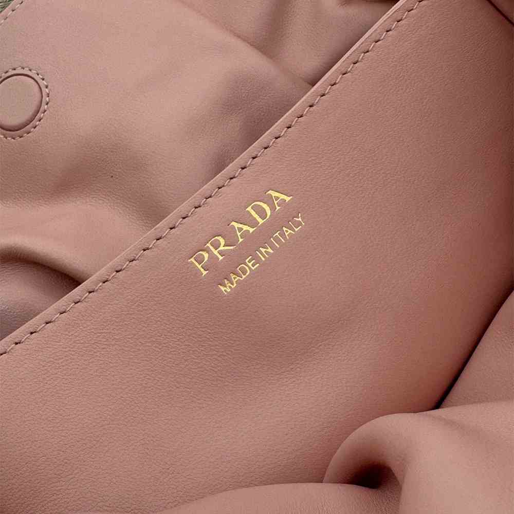 Small Pra*a Dada nappa leather bag