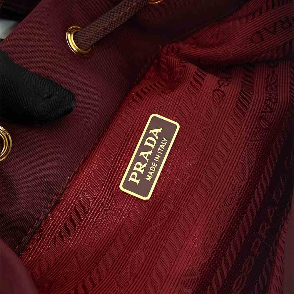 Pra*a Duet Re-Nylon bucket bag