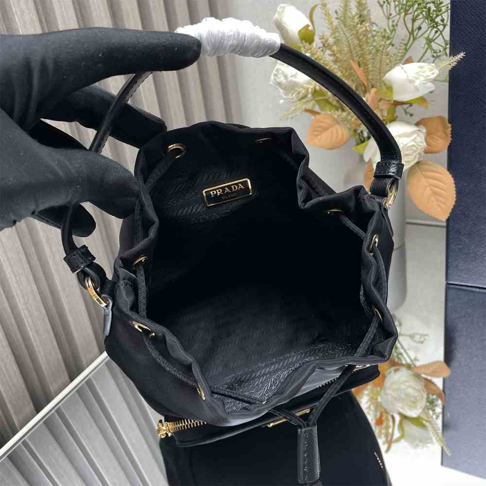 Pra*a Duet Re-Nylon bucket bag