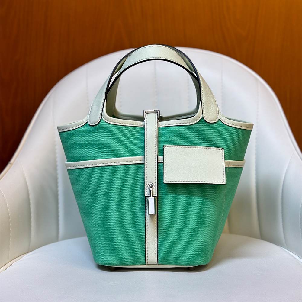 H**me5 Picotin Lock 18 pocket bag(HIGH-END GRADE)