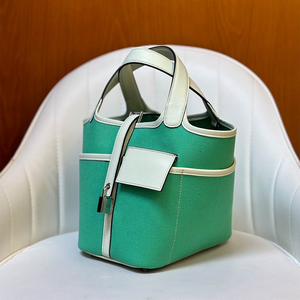 H**me5 Picotin Lock 18 pocket bag(HIGH-END GRADE)