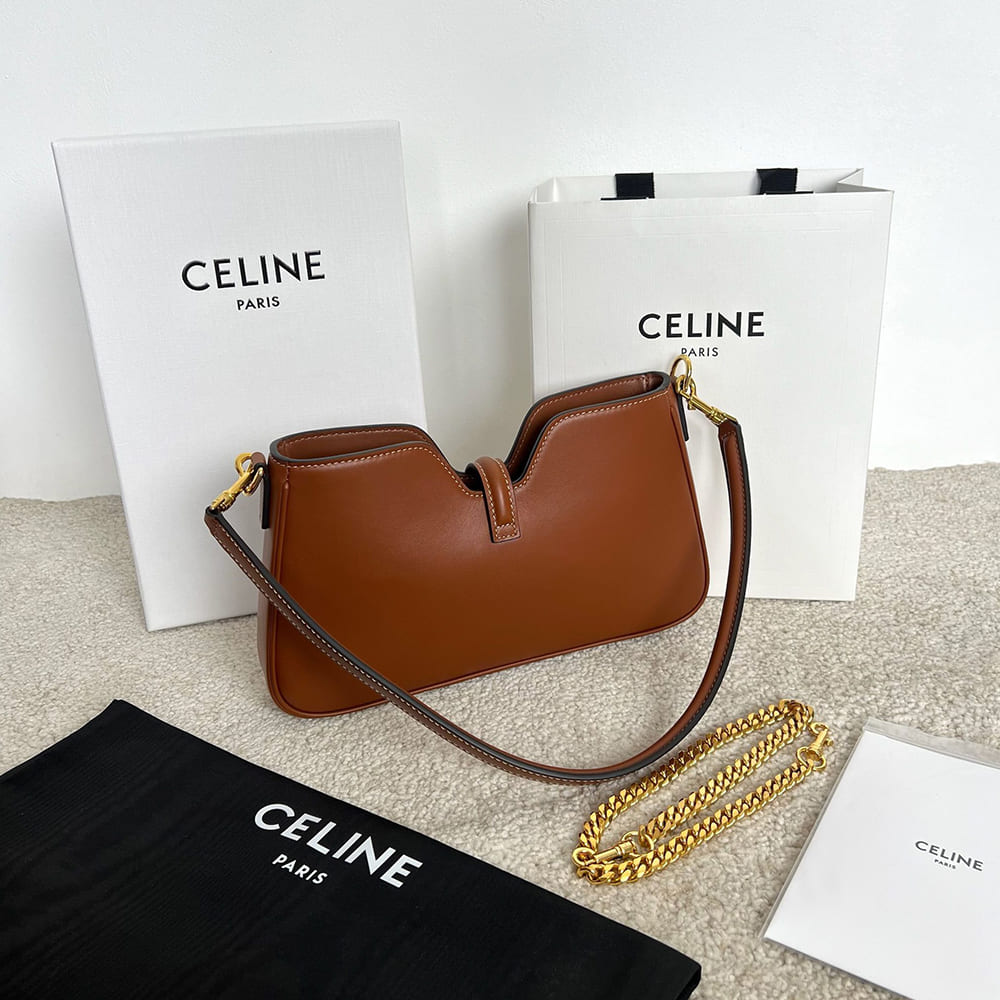 Ce1i*e SHOULDER CAMILLE 16 SOFT IN SMOOTH CALFSKIN(HIGH-END GRADE)
