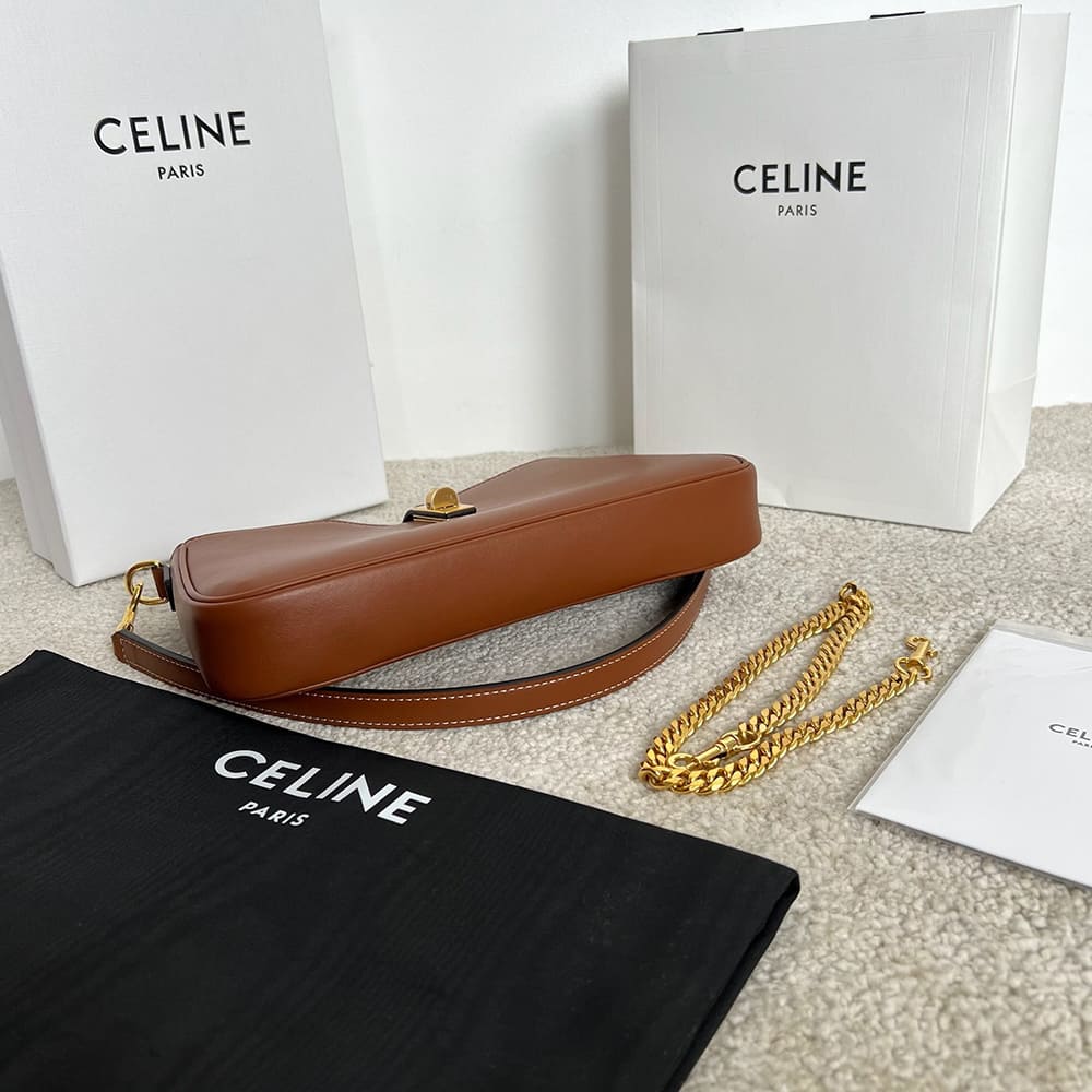 Ce1i*e SHOULDER CAMILLE 16 SOFT IN SMOOTH CALFSKIN(HIGH-END GRADE)