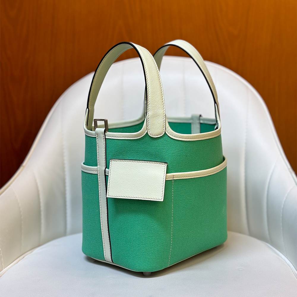 H**me5 Picotin Lock 18 pocket bag(HIGH-END GRADE)