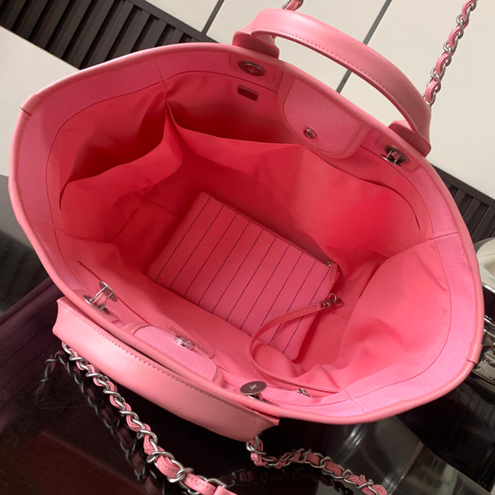 Ch**el Deauville Large Tote(HIGH-END GRADE)