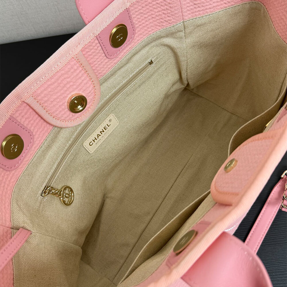 Ch**el Deauville Large Tote(HIGH-END GRADE)