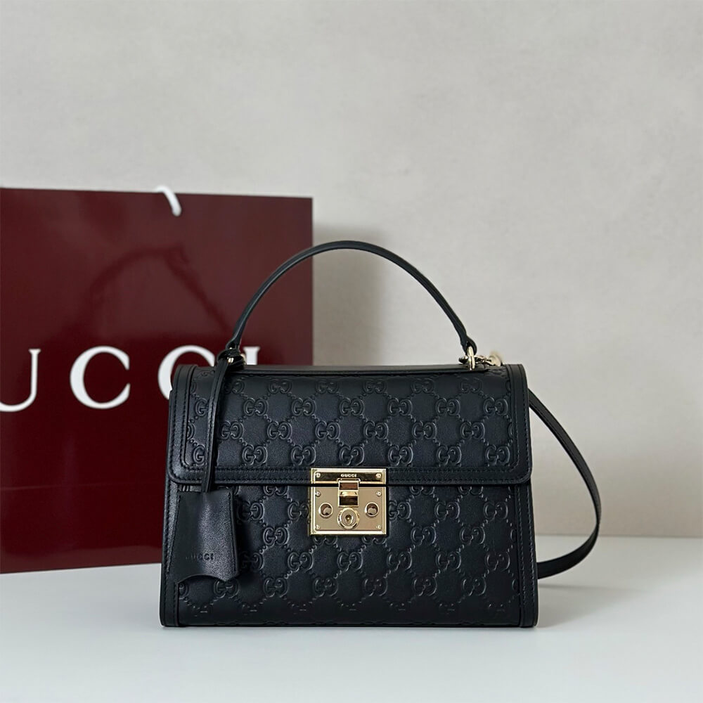 Gvc*1 Padlock medium top handle bag