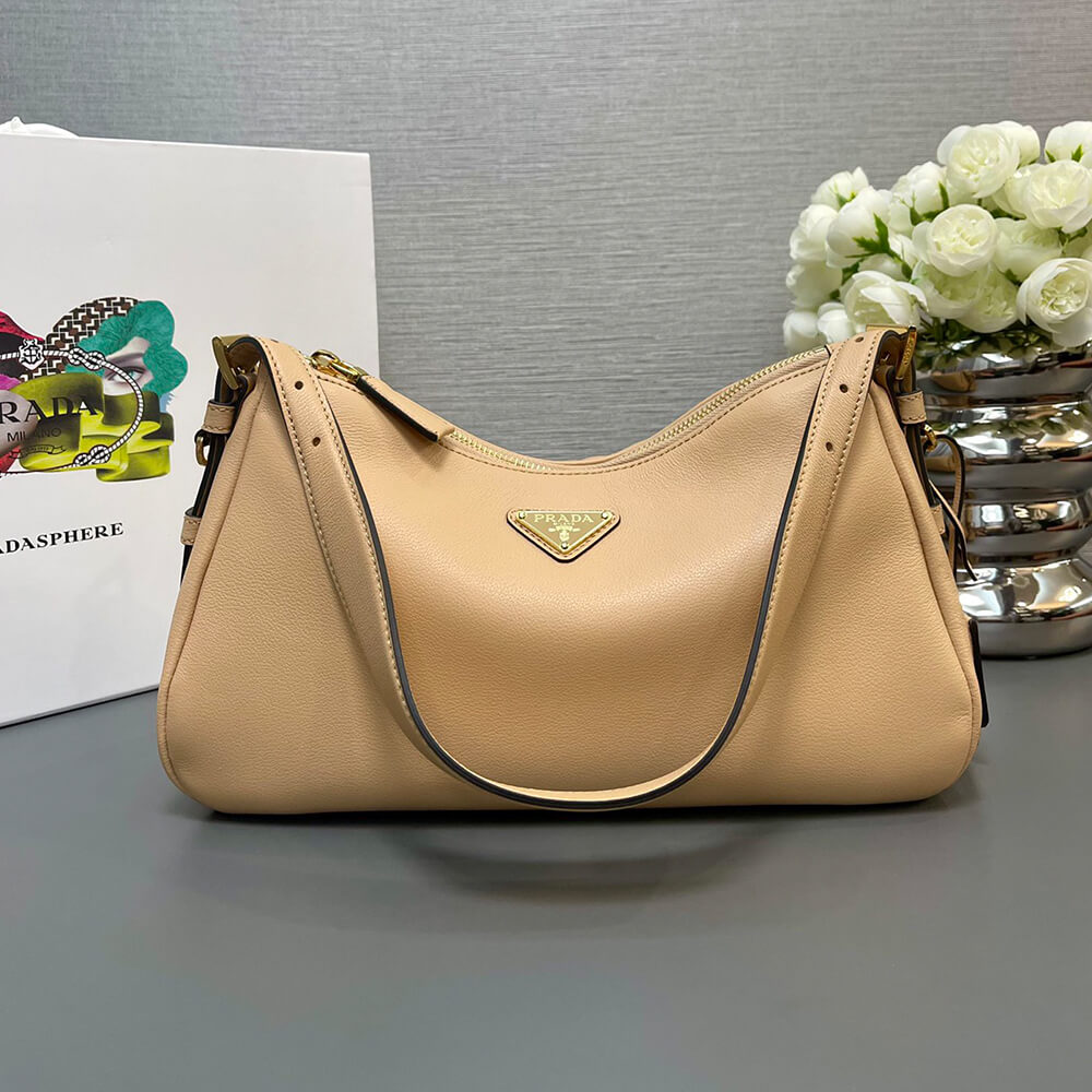 Pra*a Aimee medium leather shoulder bag