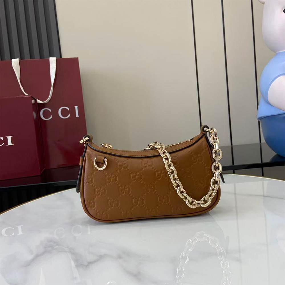 GG Emblem mini shoulder bag