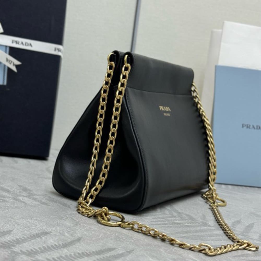 Pra*a Enchaine mini leather bag(HIGH-END GRADE)