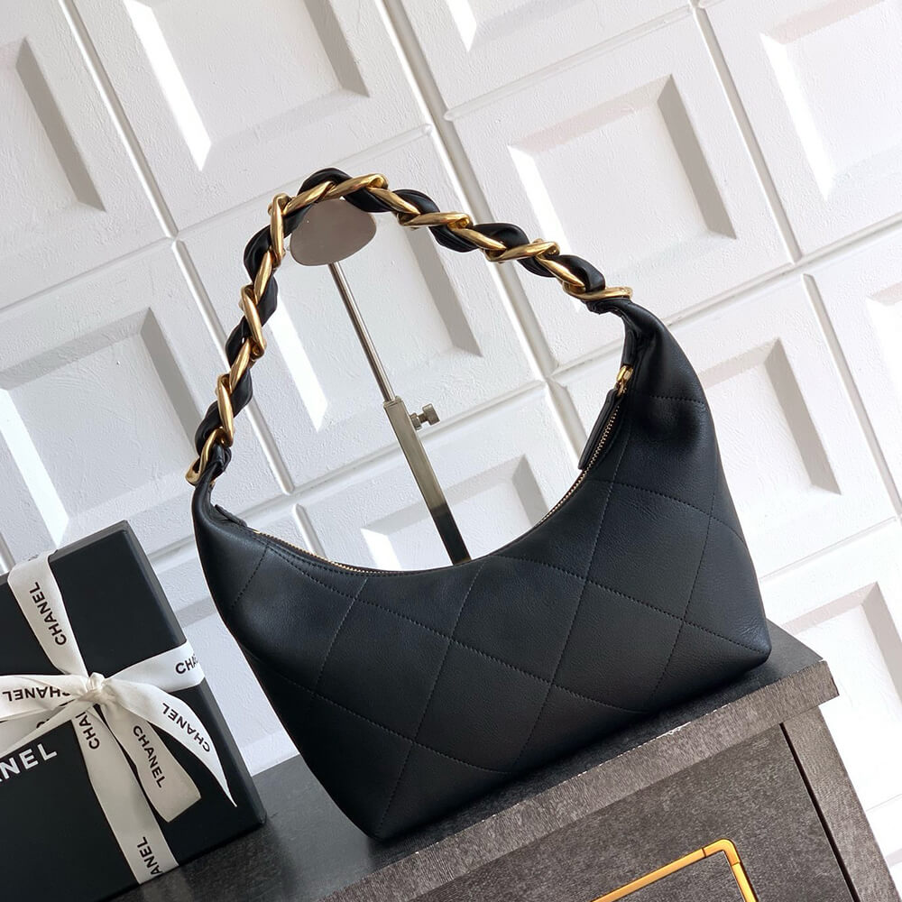 Ch**el Hobo Handbag(high-end grade)