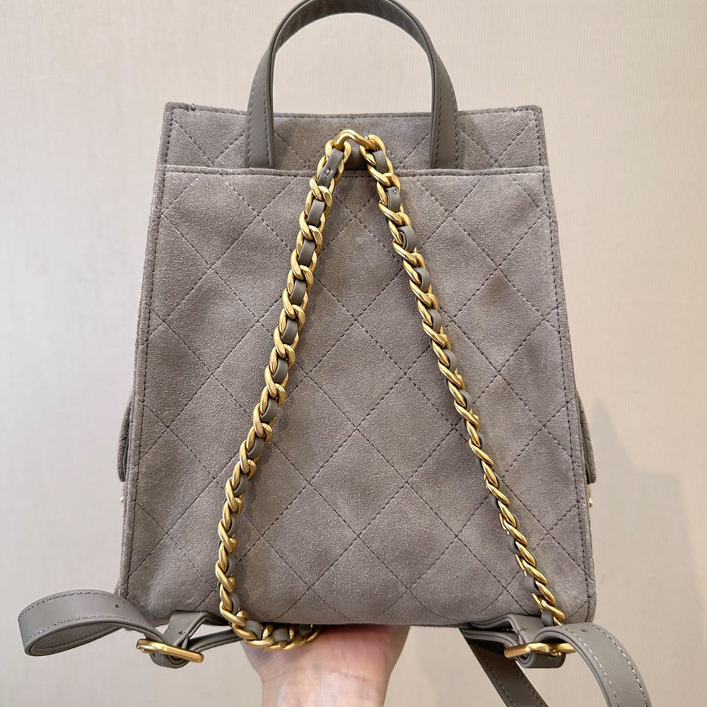 Ch**el 25 Medium Backpack(HIGH-END GRADE)