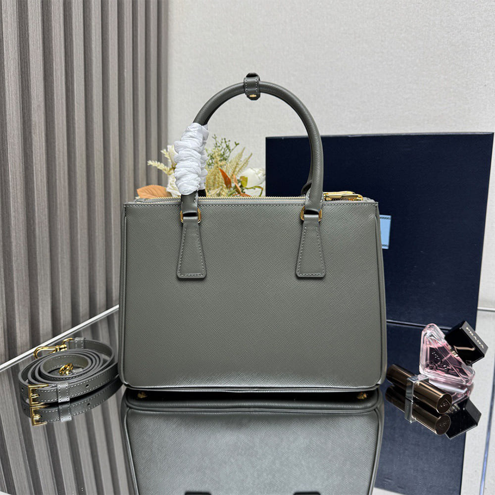 Pra*a Galleria medium Saffiano leather bag(HIGH-END GRADE)